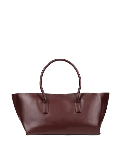 Жіноча сумка шкіряна коричнева - фото 2 - Miraton