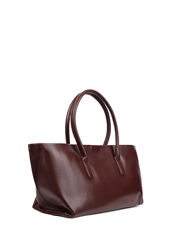 Жіноча сумка шкіряна коричнева - фото 3 - Miraton