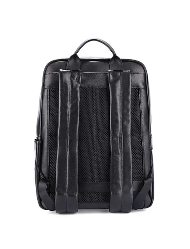 Чоловічий рюкзак шкіряний чорний (111/9709) - фото 2 - Miraton