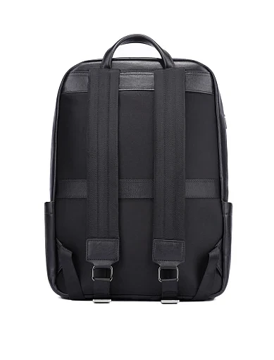 Чоловічий портфель шкіряний чорний (8536-3) - фото 3 - Miraton