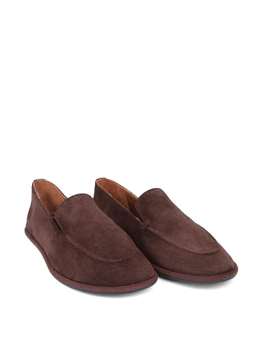 Жіночі сліпери Attizzare велюрові коричневі - фото 3 - Miraton