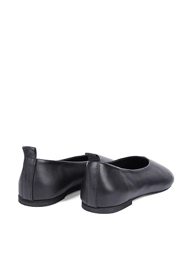 Жіночі балетки Attizzare шкіряні чорні(065 356) - фото 4 - Miraton