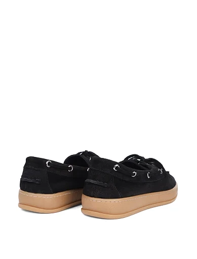 Жіночі сліпери Attizzare велюрові чорні - фото 4 - Miraton