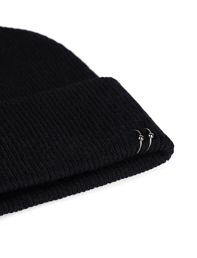 Шапка тканинна чорна(50326 Орбит QA 011) - фото 2 - Miraton