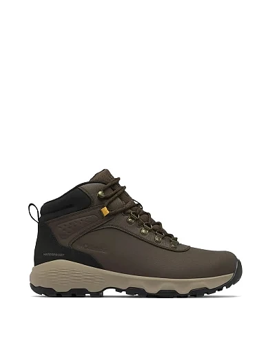 Чоловічі черевики Columbia Burnsider Waterproof з нубуку коричневі (2126851-231) фото 1