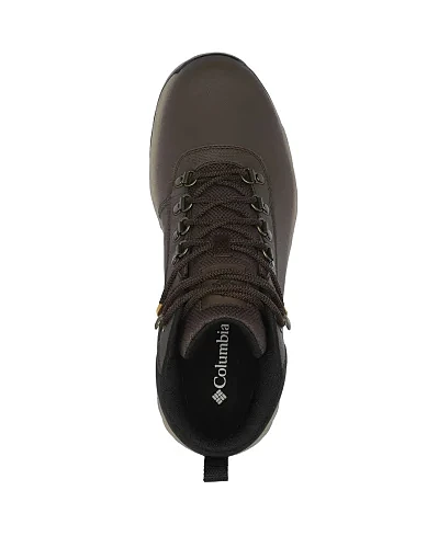 Мужские ботинки Columbia Burnsider Waterproof из нубука коричневые - фото 5 - Miraton