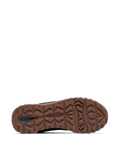 Мужские ботинки Columbia Burnsider Waterproof из нубука черные - фото 2 - Miraton