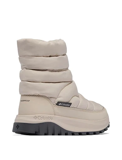 Жіночі дутики Columbia SNOWTROT текстильні молочного кольору - фото 5 - Miraton