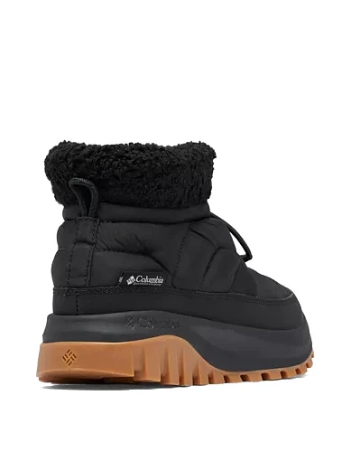 Жіночі дутики Columbia Snowtrot текстильні чорні - фото 3 - Miraton