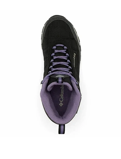 Жіночі черевики Columbia Firecamp текстильні чорні - фото 7 - Miraton