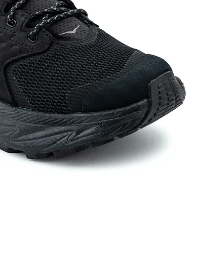 Чоловічі кросівки Hoka Anacapa 2 Low GTX з нубуку чорні (1141632F-BBLC) - фото 7 - Miraton