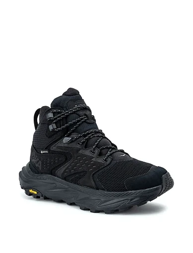 Мужские ботинки Hoka Anacapa 2 Mid GTX из нубука черные - фото 2 - Miraton