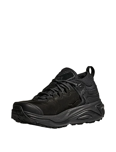 Чоловічі черевики Hoka Kaha 3 Low GTX з нубуку чорні (1162532-BBLC) - фото 3 - Miraton