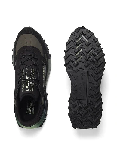 Жіночі кросівки Lacoste Elite Active замшеві чорні - фото 4 - Miraton