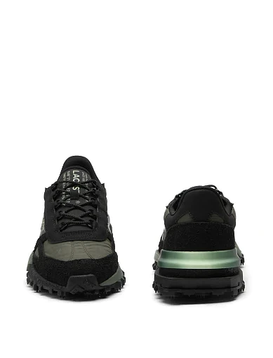 Жіночі кросівки Lacoste Elite Active замшеві чорні - фото 5 - Miraton