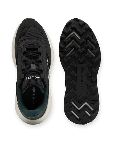 Жіночі кросівки Lacoste Elite Active замшеві чорні - фото 5 - Miraton