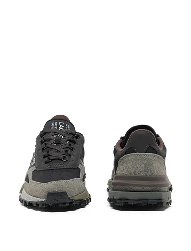 Чоловічі кросівки Lacoste Elite Active замшеві чорні (750SMA0078YH2) - фото 5 - Miraton