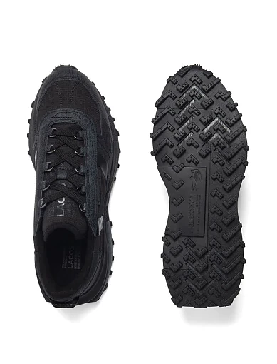 Чоловічі кросівки Lacoste Elite Active шкіряні чорні (750SMA008302H) - фото 4 - Miraton