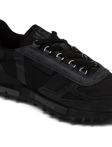 Чоловічі кросівки Lacoste Elite Active шкіряні чорні (750SMA008302H) - фото 6 - Miraton