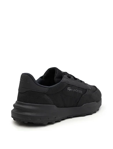 Чоловічі кросівки Lacoste Elite Active шкіряні чорні (750SMA008602H) - фото 4 - Miraton