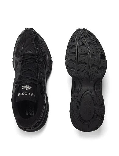Чоловічі кросівки Lacoste L003 2K24 шкіряні чорні (750SMA011002H) - фото 4 - Miraton