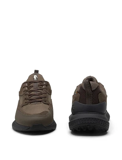 Мужские кроссовки Lacoste L003 Evo замшевые коричневые - фото 5 - Miraton