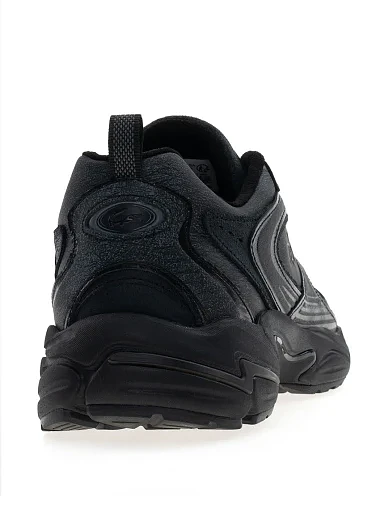 Чоловічі кросівки Lacoste Spinor шкіряні чорні (750SMA017517C) - фото 4 - Miraton