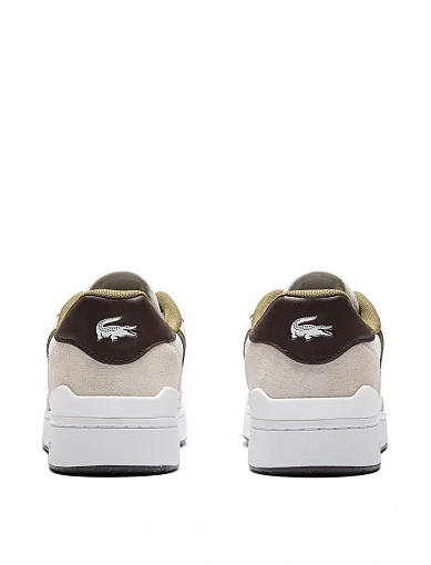 Чоловічі кеди Lacoste T-Clip шкіряні білі (750SMA0182V06) - фото 5 - Miraton