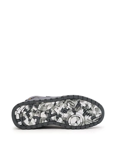 Чоловічі черевики Lacoste T-Clip Winter Mid текстильні сірі (750SMA019517C) - фото 5 - Miraton