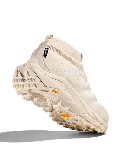 Жіночі дутики Hoka Kaha 2 Frost Moc GTX (w) текстильні молочного кольору - фото 9 - Miraton