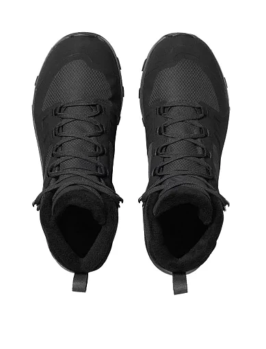 Жіночі черевики Salomon OUTSNAP WATERPROOF з екошкіри чорні - фото 5 - Miraton