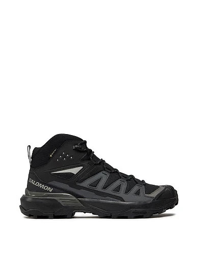 Чоловічі черевики Salomon X ULTRA 360 MID GORE-TEX з екошкіри чорні (L47447600) фото 1