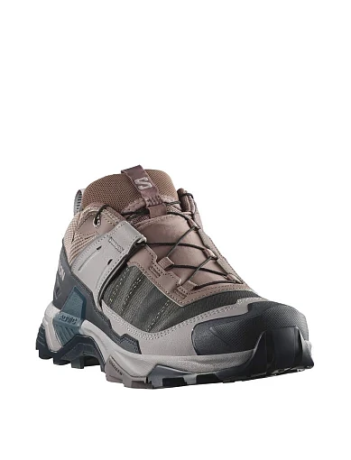 Чоловічі кросівки Salomon X Ultra 5 GTX M з екошкіри чорні (L47854600) - фото 3 - Miraton