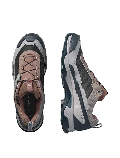 Чоловічі кросівки Salomon X Ultra 5 GTX M з екошкіри чорні (L47854600) - фото 5 - Miraton