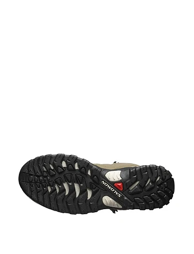 Чоловічі черевики Salomon SHELTER WATERPROOF з екошкіри зелені (L47974000) - фото 2 - Miraton