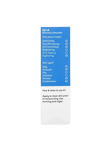 Сыворотка для лица с салициловой кислотой Q+A Salicylic Acid Facial Serum, 30 мл - фото 2 - Miraton