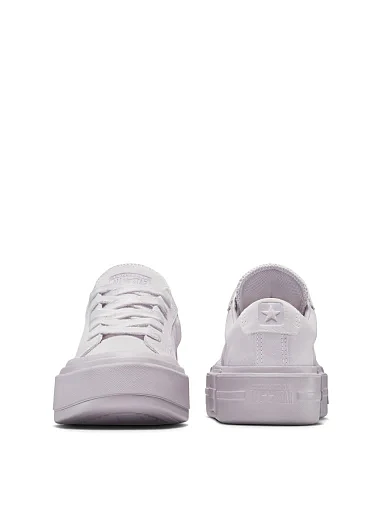 Жіночі кеды Converse CHUCK TAYLOR ALL STAR CRUISE OX SUEDE замшеві сірі - фото 4 - Miraton