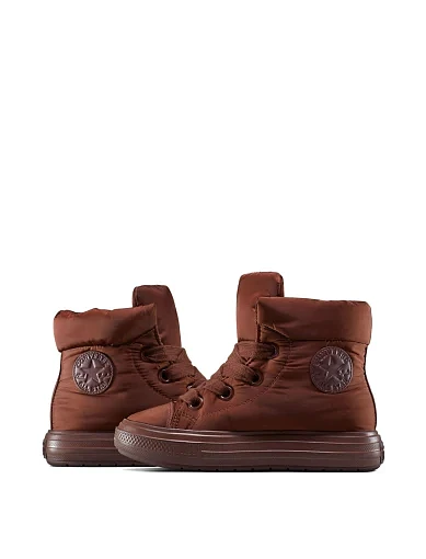 Жіночі дутики Converse Chuck Taylor All Star Elements текстильні бордові - фото 5 - Miraton