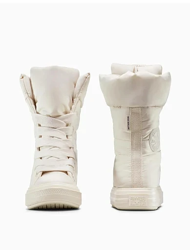 Жіночі дутики Converse Chuck Taylor All Star Elements Boot X - Hi Top текстильні бежеві - фото 4 - Miraton