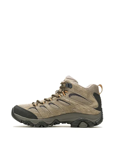 Чоловічі черевики Merrell Moab 3 Mid GTX замшеві бежеві (J035793) - фото 2 - Miraton