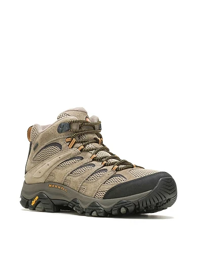 Чоловічі черевики Merrell Moab 3 Mid GTX замшеві бежеві (J035793) - фото 3 - Miraton