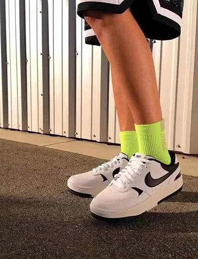 Жіночі кеди Nike COURT VISION шкіряні білі - фото 9 - Miraton