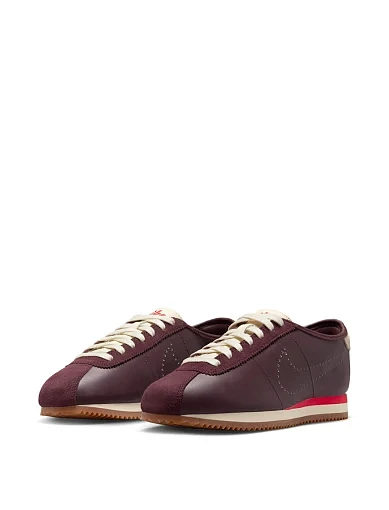 Жіночі кросівки Nike Cortez шкіряні коричневі - фото 2 - Miraton