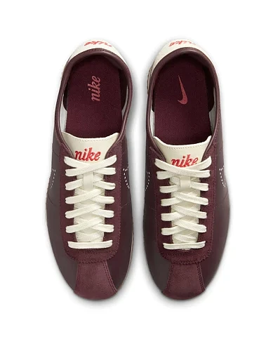 Жіночі кросівки Nike Cortez шкіряні коричневі - фото 4 - Miraton