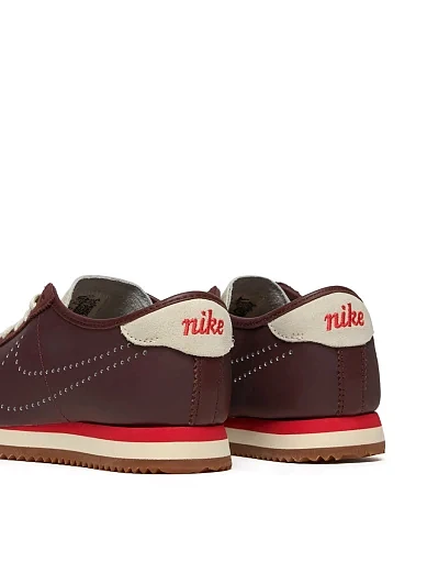 Жіночі кросівки Nike Cortez шкіряні коричневі - фото 6 - Miraton