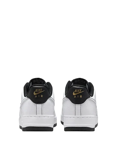 Жіночі кеди Nike Air Force 1 '07 Mini Jewel шкіряні білі - фото 4 - Miraton