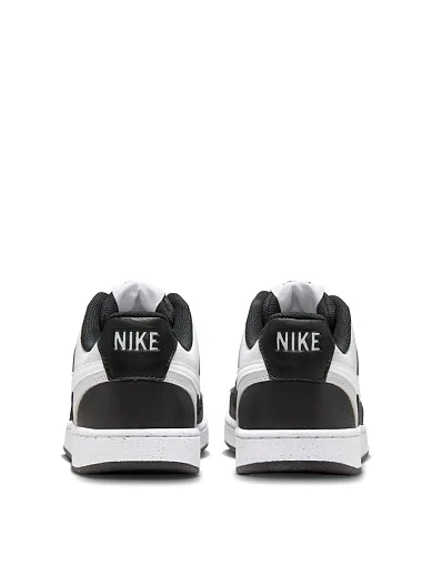 Женские кеды Nike COURT VISION из экокожи черные - фото 3 - Miraton