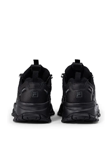 Жіночі кросівки FILA шкіряні чорні - фото 4 - Miraton