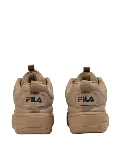 Жіночі кеди FILA Superbubble з екошкіри бежеві - фото 4 - Miraton