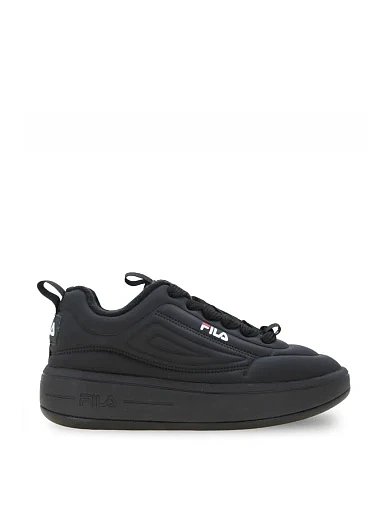 Жіночі кеди FILA Superbubble з екошкіри чорні фото 1